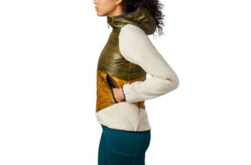 Image of Mountain Hardwear Altius Hybrid Hoody - Womens, Dark Bolt, Extra Small, 1865681236-XS