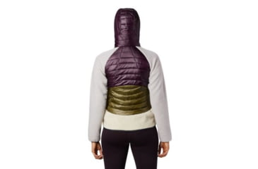 Image of Mountain Hardwear Altius Hybrid Hoody - Womens, Darkest Dawn, Small, 1865681509-S
