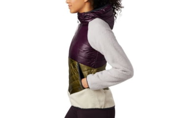Image of Mountain Hardwear Altius Hybrid Hoody - Womens, Darkest Dawn, Small, 1865681509-S