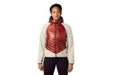 Image of Mountain Hardwear Altius Hybrid Hoody - Womens, Rusted, Medium, OL8190801-M