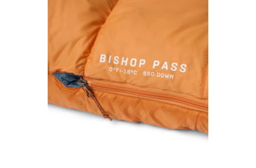 Image of Mountain Hardwear Bishop Pass 0F/-18C Sleeping Bag, Hale Orange, REGxRH, 2105561-835-REGxRH