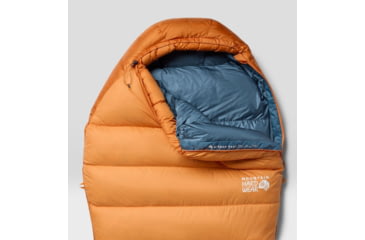 Image of Mountain Hardwear Bishop Pass 0F/-18C Sleeping Bag, Hale Orange, LNGxRH, 2105562-835-LNGxRH