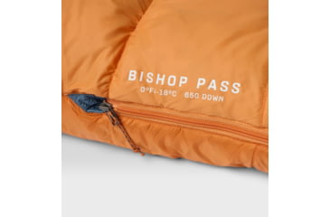 Image of Mountain Hardwear Bishop Pass 0F/-18C Sleeping Bag, Hale Orange, LNGxRH, 2105562-835-LNGxRH