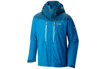 Image of Mountain Hardwear Bombshack Jacket - Men's-Dark Compass/Phoenix Blue-Large