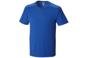 Image of Mountain Hardwear CoolHiker Short Sleeve T - Men's-Azul-XX-Large