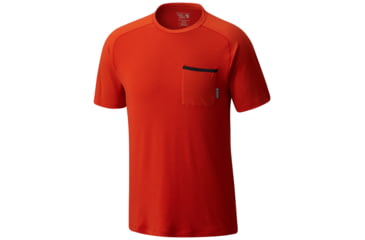 Image of Mountain Hardwear CoolHiker Short Sleeve T - Men's-Bonfire-Medium