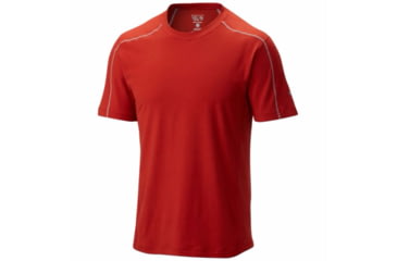 Image of Mountain Hardwear CoolHiker Short Sleeve T - Men's-Flame-XX-Large