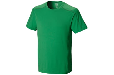 Image of Mountain Hardwear CoolHiker Short Sleeve T - Men's-Fuse Green-X-Large