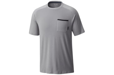 Image of Mountain Hardwear CoolHiker Short Sleeve T - Men's-Manta Grey-Medium