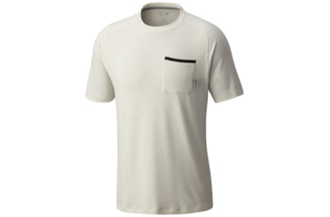 Image of Mountain Hardwear CoolHiker Short Sleeve T - Men's-Stone-Large