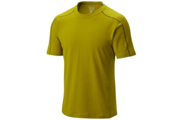 Image of Mountain Hardwear CoolHiker Short Sleeve T - Men's-Python Green-Large