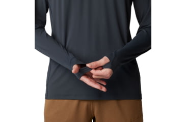 Image of Mountain Hardwear Crater Lake Long Sleeve Tops - Mens, 004, XL, 1982421-004-XL