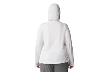 Image of Mountain Hardwear Crater Lake LS Hoody - Women's Extended, Fogbank, 1X, 1829682-102-1X