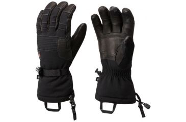 Image of Mountain Hardwear Cyclone Glove - Men's, Black, S 1733921090-S