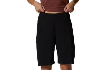 Image of Mountain Hardwear Dynama Bermuda - Women's, Black, XSxR, 2095491-010-XSxR