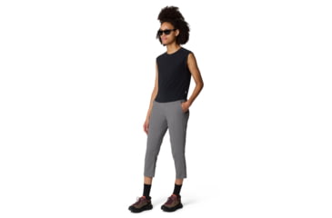 Image of Mountain Hardwear Dynama Crop Pant - Womens, Sediment, XXSxR, 190423025169