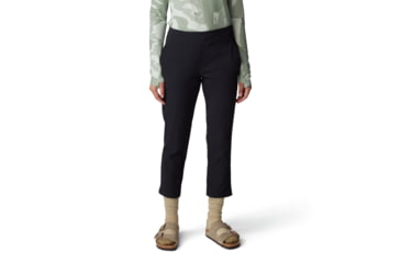 Image of Mountain Hardwear Dynama Crop Pants - Women's, Black, MxR, 2095471-010-MxR