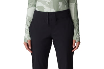 Image of Mountain Hardwear Dynama Crop Pants - Women's, Black, MxR, 2095471-010-MxR