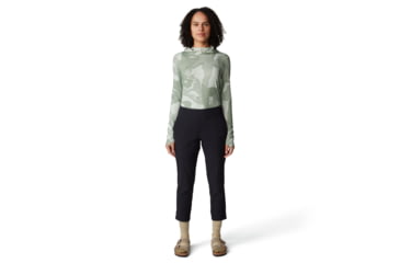 Image of Mountain Hardwear Dynama Crop Pants - Women's, Black, MxR, 2095471-010-MxR