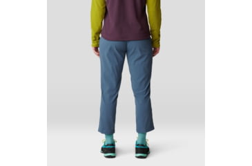 Image of Mountain Hardwear Dynama Crop Pants - Women's, Moon Blue, MxR, 2095471-430-MxR
