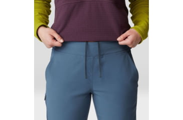 Image of Mountain Hardwear Dynama Crop Pants - Women's, Moon Blue, MxR, 2095471-430-MxR