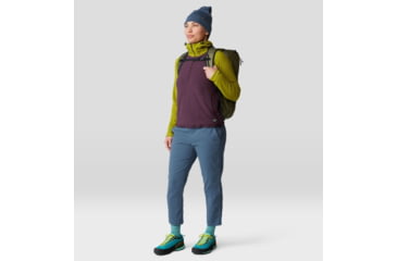 Image of Mountain Hardwear Dynama Crop Pants - Women's, Moon Blue, MxR, 2095471-430-MxR