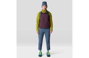 Image of Mountain Hardwear Dynama Crop Pants - Women's, Moon Blue, MxR, 2095471-430-MxR