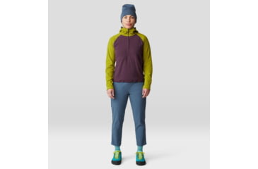 Image of Mountain Hardwear Dynama Crop Pants - Women's, Moon Blue, MxR, 2095471-430-MxR