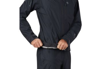 Image of Mountain Hardwear Exposure 2 Gore-Tex Paclite Plus Jacket - Men's, Dark Storm, Medium, OM8429004-M