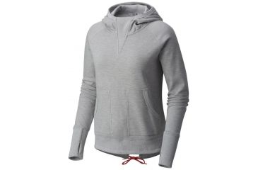 Image of Mountain Hardwear Firetower Long Sleeve Hoody - Women's, Grey Ice, S 1764531063-S