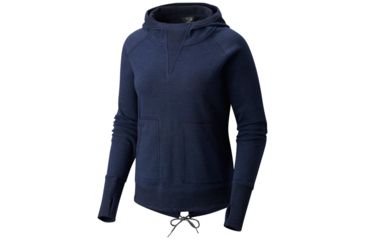 Image of Mountain Hardwear Firetower Long Sleeve Hoody - Women's, Dark Zinc, S 1764531406-S