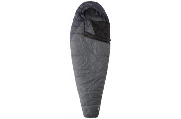 Image of Mountain Hardwear Hibachi 45 Sleeping Bag 600-fill -Graphite-Long-Right