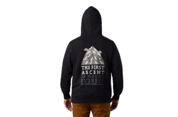 Image of Mountain Hardwear Hotel Basecamp Pullover Hoody - Mens, Black, Medium, 1881411010-M