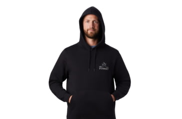 Image of Mountain Hardwear Hotel Basecamp Pullover Hoody - Mens, Black, Medium, 1881411010-M