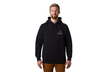 Image of Mountain Hardwear Hotel Basecamp Pullover Hoody - Mens, Black, Medium, 1881411010-M