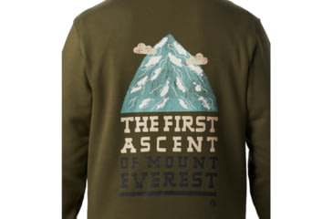 Image of Mountain Hardwear Hotel Basecamp Pullover Hoody - Mens, Dark Army, Large, 1881411304-L