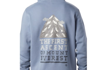 Image of Mountain Hardwear Hotel Basecamp Pullover Hoody - Mens, Light Zinc, Large, 1881411441-L