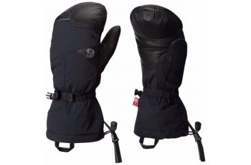 Image of Mountain Hardwear Jalapeno Mitt - Men's-Black-Small