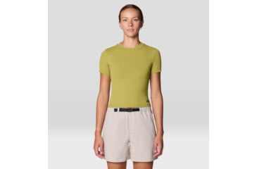 Image of Mountain Hardwear Peak Knit Short Sleeve Shirt - Womens