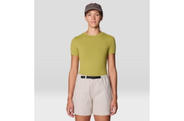 Image of Mountain Hardwear Peak Knit Short Sleeve Shirt - Womens