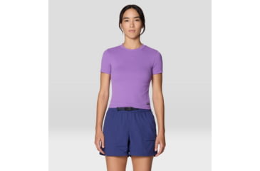 Image of Mountain Hardwear Peak Knit Short Sleeve Shirt - Womens