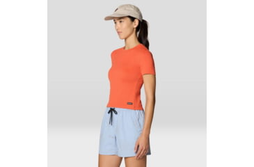 Image of Mountain Hardwear Peak Knit Short Sleeve Shirt - Womens