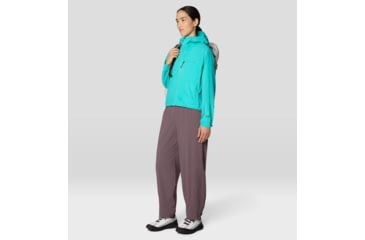 Image of Mountain Hardwear Wind Veil Hooded Jacket - Women's, Aqua Marina, M, 2146771-354-M