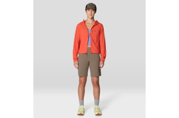 Image of Mountain Hardwear Wind Veil Hooded Jacket - Women's, Aspect, S, 2146771-640-S