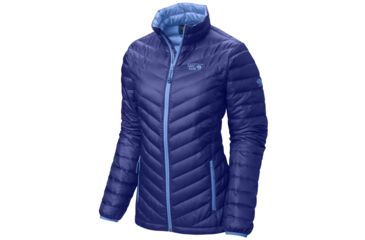 Image of Mountain Hardwear Nitrous Down Jacket - Women's-Nectar Blue-X-Small