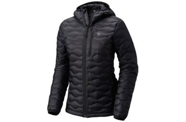 Image of Mountain Hardwear Nitrous Hooded Down Insulated Jacket - Womens, Black, Large, 1732261010-L