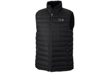 Image of Mountain Hardwear Nitrous Vest - Men's-Black-X-Large