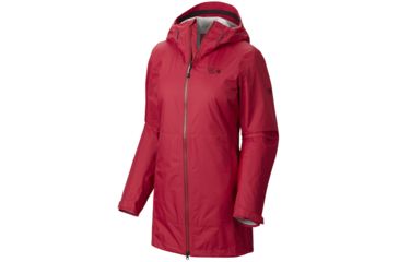 Image of Mountain Hardwear Plasmic Parka - Women's-Pomegranate-Medium