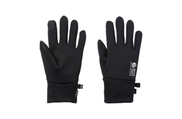 Image of Mountain Hardwear Power Stretch Stimulus Glove - Unisex, Black, XXS, 2015911-010-XXS