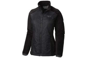 Image of Mountain Hardwear Pyxis Hybrid Jacket - Women's-Black-X-Small